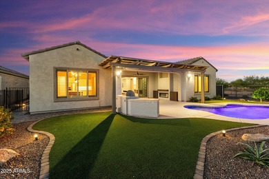 Spectacular sunsets, golf and mountain views await from your on Copper Canyon Golf Club in Arizona - for sale on GolfHomes.com, golf home, golf lot