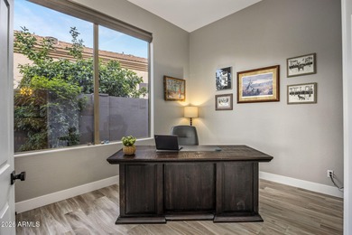 Beautifully updated Avron-built residence showcasing golf course on Legend Trail Golf Club in Arizona - for sale on GolfHomes.com, golf home, golf lot