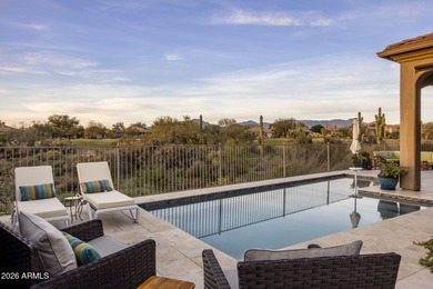 Beautifully updated Avron-built residence showcasing golf course on Legend Trail Golf Club in Arizona - for sale on GolfHomes.com, golf home, golf lot