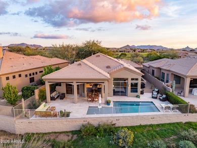 Beautifully updated Avron-built residence showcasing golf course on Legend Trail Golf Club in Arizona - for sale on GolfHomes.com, golf home, golf lot