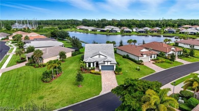 Discover elegant Florida living in this spacious 3-bedroom + den on River Hall Country Club in Florida - for sale on GolfHomes.com, golf home, golf lot