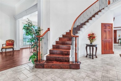 This impressive two-story, 5-bedroom, 4 and a half bathroom home on The Trails of Frisco Golf Club in Texas - for sale on GolfHomes.com, golf home, golf lot