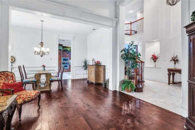 This impressive two-story, 5-bedroom, 4 and a half bathroom home on The Trails of Frisco Golf Club in Texas - for sale on GolfHomes.com, golf home, golf lot