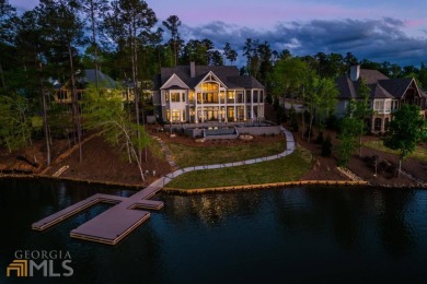 Indulge in Stunning Views of Lake Oconee from this New Luxury for sale on GolfHomes.com