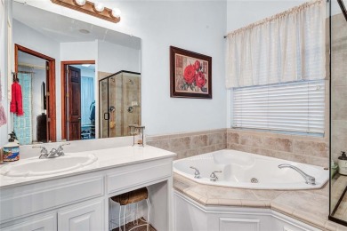 This impressive two-story, 5-bedroom, 4 and a half bathroom home on The Trails of Frisco Golf Club in Texas - for sale on GolfHomes.com, golf home, golf lot