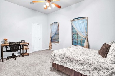This impressive two-story, 5-bedroom, 4 and a half bathroom home on The Trails of Frisco Golf Club in Texas - for sale on GolfHomes.com, golf home, golf lot