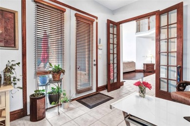 This impressive two-story, 5-bedroom, 4 and a half bathroom home on The Trails of Frisco Golf Club in Texas - for sale on GolfHomes.com, golf home, golf lot