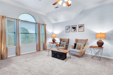 This impressive two-story, 5-bedroom, 4 and a half bathroom home on The Trails of Frisco Golf Club in Texas - for sale on GolfHomes.com, golf home, golf lot