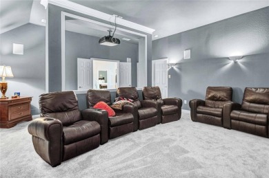 This impressive two-story, 5-bedroom, 4 and a half bathroom home on The Trails of Frisco Golf Club in Texas - for sale on GolfHomes.com, golf home, golf lot