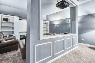 This impressive two-story, 5-bedroom, 4 and a half bathroom home on The Trails of Frisco Golf Club in Texas - for sale on GolfHomes.com, golf home, golf lot