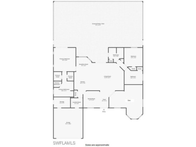 Gorgeous Pool Home is Updated and Move-in ready! It has 3 on Burnt Store Golf Club in Florida - for sale on GolfHomes.com, golf home, golf lot