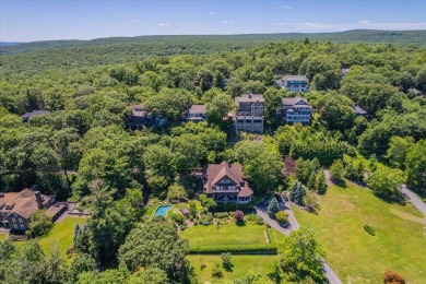 Single story living in Historic Buck Hill Falls.  This 3 bedroom on Buck Hill Golf Club  in Pennsylvania - for sale on GolfHomes.com, golf home, golf lot