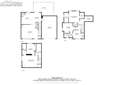 This lovely, spacious Woodmen Hill home awaits you.  Great curb on Antler Creek Golf Course in Colorado - for sale on GolfHomes.com, golf home, golf lot