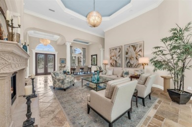 This custom residence in the prestigious Founders Club blends on The Founders Golf Club in Florida - for sale on GolfHomes.com, golf home, golf lot