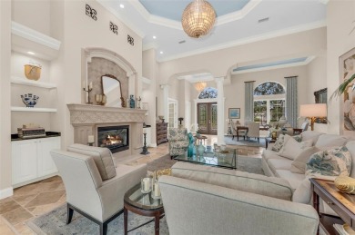 This custom residence in the prestigious Founders Club blends on The Founders Golf Club in Florida - for sale on GolfHomes.com, golf home, golf lot