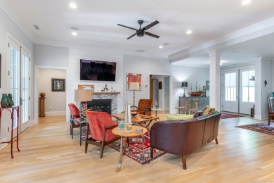 This elegant four-bedroom home, built in 2021, is perfectly on The Club at River Oaks in Connecticut - for sale on GolfHomes.com, golf home, golf lot