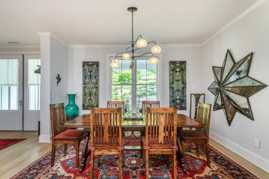 This elegant four-bedroom home, built in 2021, is perfectly on The Club at River Oaks in Connecticut - for sale on GolfHomes.com, golf home, golf lot
