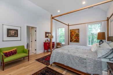 This elegant four-bedroom home, built in 2021, is perfectly on The Club at River Oaks in Connecticut - for sale on GolfHomes.com, golf home, golf lot