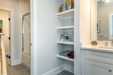This elegant four-bedroom home, built in 2021, is perfectly on The Club at River Oaks in Connecticut - for sale on GolfHomes.com, golf home, golf lot