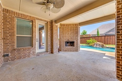 Discover lakeside living at its finest in this stunning on The Tribute At the Colony in Texas - for sale on GolfHomes.com, golf home, golf lot
