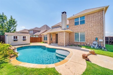 Discover lakeside living at its finest in this stunning on The Tribute At the Colony in Texas - for sale on GolfHomes.com, golf home, golf lot
