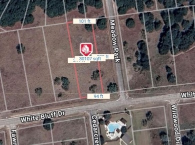 This beautiful lot is perfectly situated across from the Water on White Bluff Resort - Old Course in Texas - for sale on GolfHomes.com, golf home, golf lot