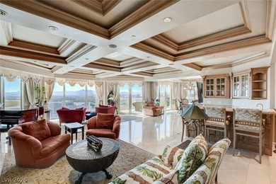 RARE 28TH-FL CORNER PENTHOUSE IN TURNBERRY PLACE TOWER ONE on Las Vegas Country Club in Nevada - for sale on GolfHomes.com, golf home, golf lot