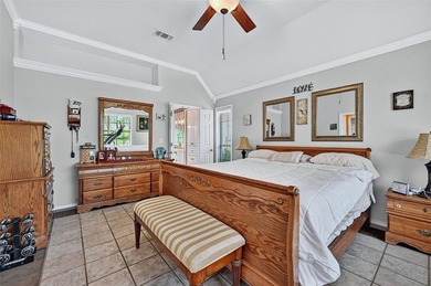 Location, location, location! This custom two-story brick home on Lake Kiowa Golf Course in Texas - for sale on GolfHomes.com, golf home, golf lot