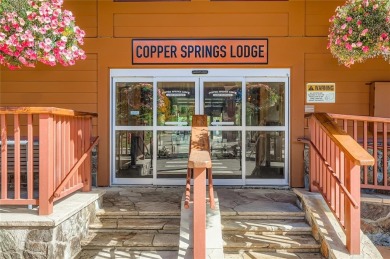 Top floor unit with views of Copper Mountain's ski slopes, golf on  in Colorado - for sale on GolfHomes.com, golf home, golf lot
