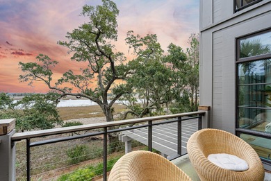 Nestled in Kiawah Island's exclusive Marsh Island neighborhood on Kiawah Island Resort - Cougar Point in South Carolina - for sale on GolfHomes.com, golf home, golf lot