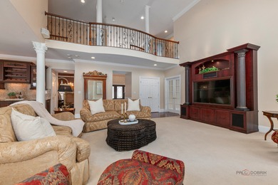 A truly breathtaking all-brick estate offering 4 bedrooms and 3 on Hawthorn Woods Country Club in Illinois - for sale on GolfHomes.com, golf home, golf lot