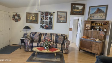 Super-wide 2BR 2BA Den Oversized Garage located in Happy Trails on Great Eagle Golf Club in Arizona - for sale on GolfHomes.com, golf home, golf lot