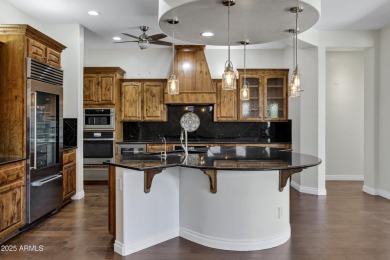 This stunning home sits on a premium lot next to a common area on Encanterra Country Club in Arizona - for sale on GolfHomes.com, golf home, golf lot