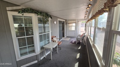 Super-wide 2BR 2BA Den Oversized Garage located in Happy Trails on Great Eagle Golf Club in Arizona - for sale on GolfHomes.com, golf home, golf lot