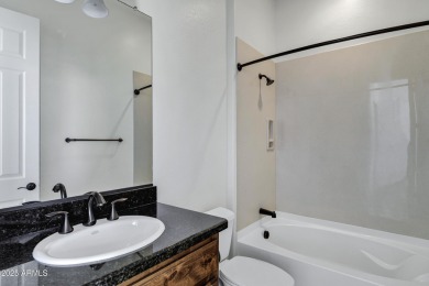 This stunning home sits on a premium lot next to a common area on Encanterra Country Club in Arizona - for sale on GolfHomes.com, golf home, golf lot