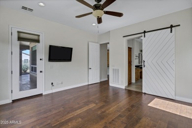 This stunning home sits on a premium lot next to a common area on Encanterra Country Club in Arizona - for sale on GolfHomes.com, golf home, golf lot