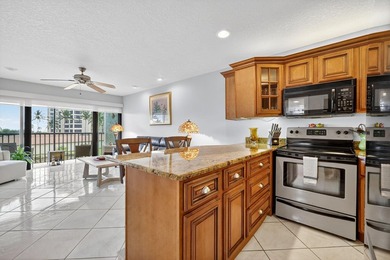 OCEAN VIEWS! Beautiful 1 bedroom 1 bath, furnished top floor on Ocean Village Golf Course in Florida - for sale on GolfHomes.com, golf home, golf lot