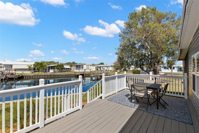 Show stopper! This totally remodeled rare 3 bedroom/2 bath on Mangrove Bay Golf Course in Florida - for sale on GolfHomes.com, golf home, golf lot