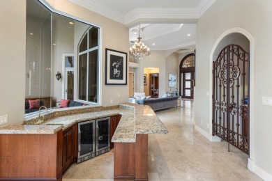 Amazing Custom Estate home is nestled on a Waterfront lot in the on The Tesoro Golf Course and Club in Florida - for sale on GolfHomes.com, golf home, golf lot