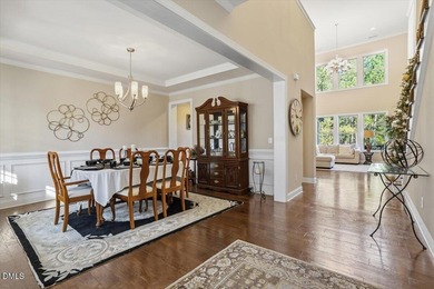 Welcome to an exceptional home in The Legacy at Jordan Lake, one on The Preserve At Jordan Lake Golf Club in North Carolina - for sale on GolfHomes.com, golf home, golf lot