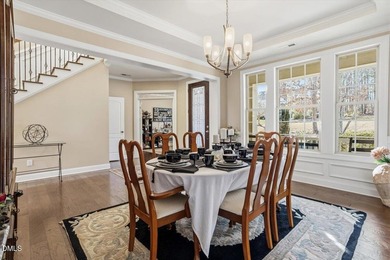 Welcome to an exceptional home in The Legacy at Jordan Lake, one on The Preserve At Jordan Lake Golf Club in North Carolina - for sale on GolfHomes.com, golf home, golf lot