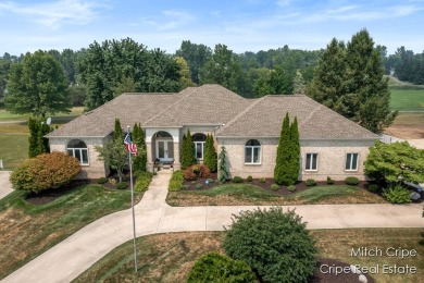 All brick custom built 4500 sqft  5 bedroom, 3.5 bath walk-out on Stone Water Country Club in Michigan - for sale on GolfHomes.com, golf home, golf lot