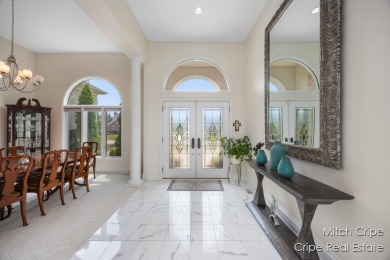 All brick custom built 4500 sqft  5 bedroom, 3.5 bath walk-out on Stone Water Country Club in Michigan - for sale on GolfHomes.com, golf home, golf lot