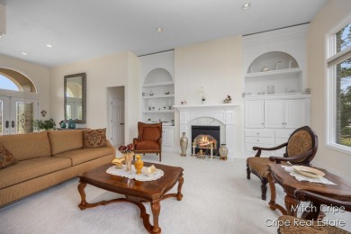 All brick custom built 4500 sqft  5 bedroom, 3.5 bath walk-out on Stone Water Country Club in Michigan - for sale on GolfHomes.com, golf home, golf lot