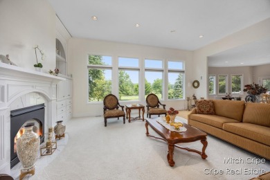 All brick custom built 4500 sqft  5 bedroom, 3.5 bath walk-out on Stone Water Country Club in Michigan - for sale on GolfHomes.com, golf home, golf lot