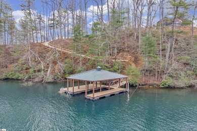 Waterfront living at its finest. Wake each morning to panoramic on The Cliffs At Keowee Falls in South Carolina - for sale on GolfHomes.com, golf home, golf lot