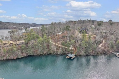 Waterfront living at its finest. Wake each morning to panoramic on The Cliffs At Keowee Falls in South Carolina - for sale on GolfHomes.com, golf home, golf lot