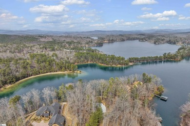 Waterfront living at its finest. Wake each morning to panoramic on The Cliffs At Keowee Falls in South Carolina - for sale on GolfHomes.com, golf home, golf lot