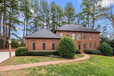 Stately all-brick home located in the sought-after Estates on North Ridge Country Club in North Carolina - for sale on GolfHomes.com, golf home, golf lot