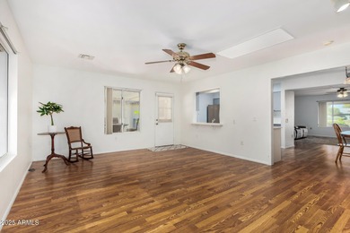 Charming 2-bedroom Gemini home in the vibrant 55+ community of on Sun City Lakes West and East in Arizona - for sale on GolfHomes.com, golf home, golf lot